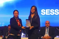 Dr. Amena Sibghatullah at 7th World Halal Summit Istanbul Turkey 2021