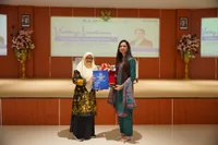 Dr. Amena Sibghatullah appreciation ceremony UMY Yogyakarta Indonesia visiting professor